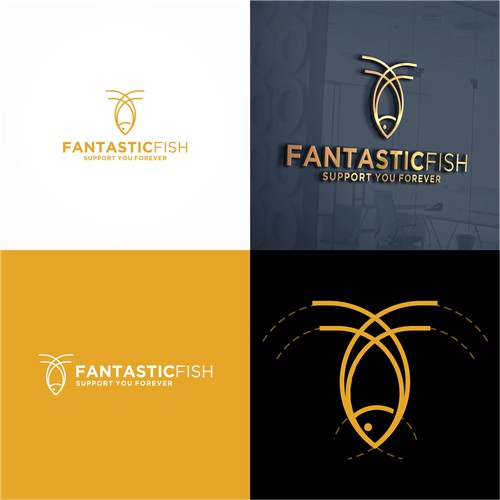 logo concept for Fantastics Fish