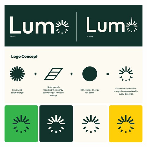 Logo design for an energy software business