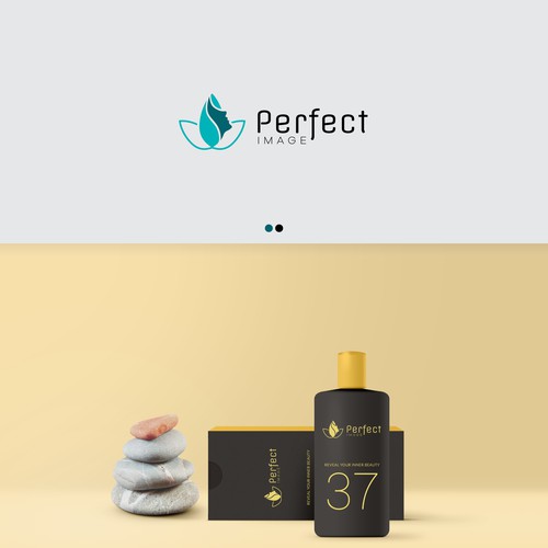 Logo design for a cosmetics company.
