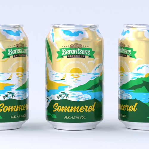 Beer can SOMMERØL