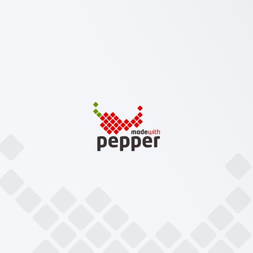 Create a hot and spicy logo for Tech Company - Made with Pepper
