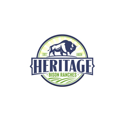 bold logo for ranches