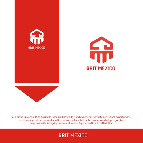 Logo design for GRIT MEXICO