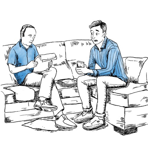 hand draw illustration