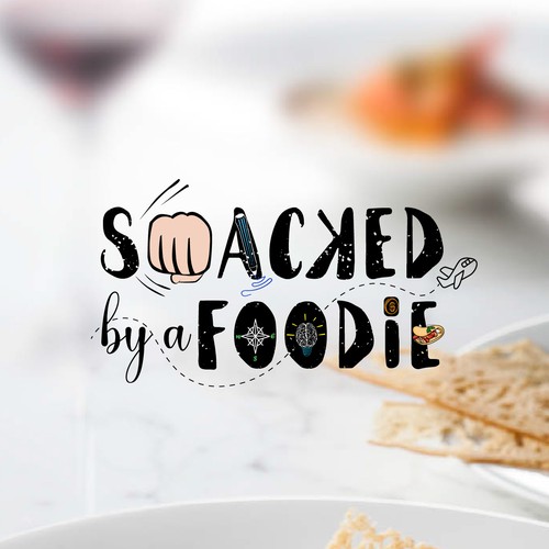 Logo design for a Travel and Food Blogger