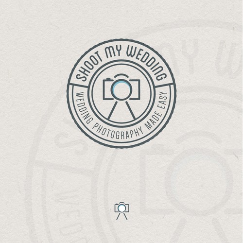 Wedding photographer logo