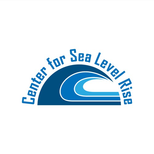 Logo design for Center for Sea Level Rise