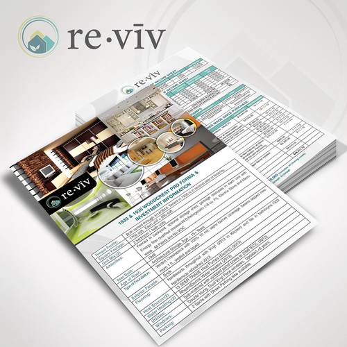 re.viv flyer design