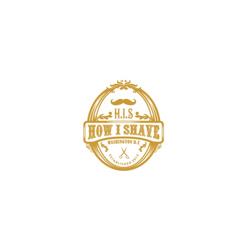 Crest logo for How i shave , Washington  D,C