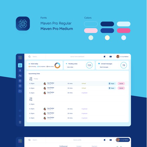Medical platform app