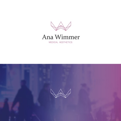 logo concept for Ana Wimmer