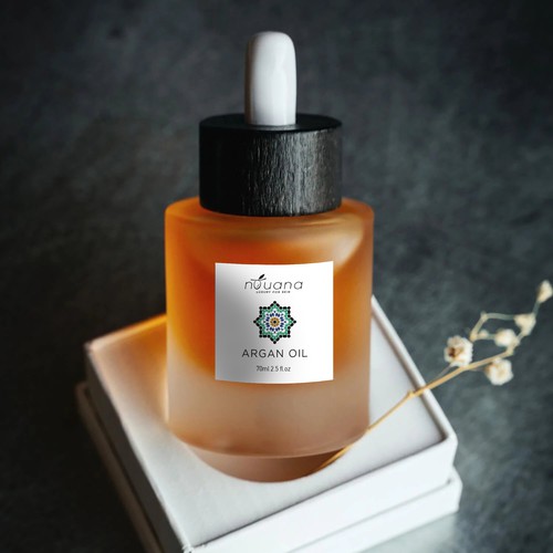 Argan Oil label