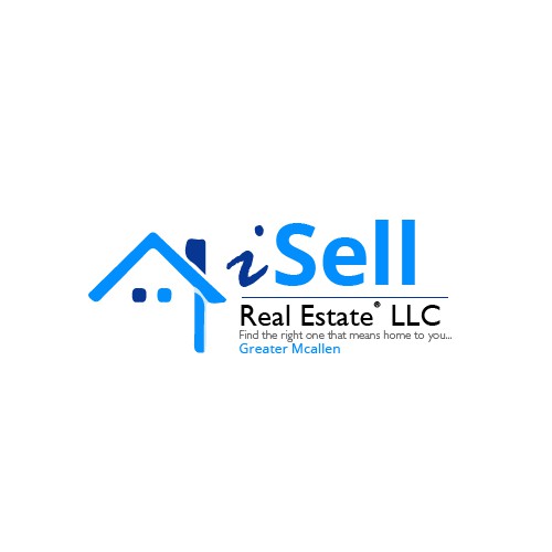 iSell Real Estate Logo Design   