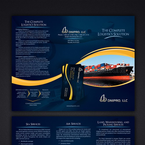 Brochure Design for DNIPRO