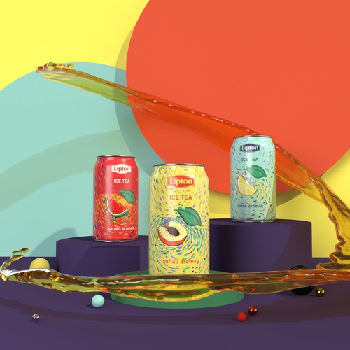 Packaging Design for Ice Tea