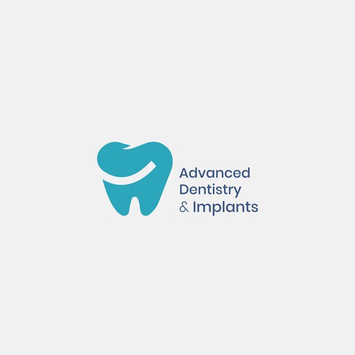 Advanced Dentistry & Implants logo design