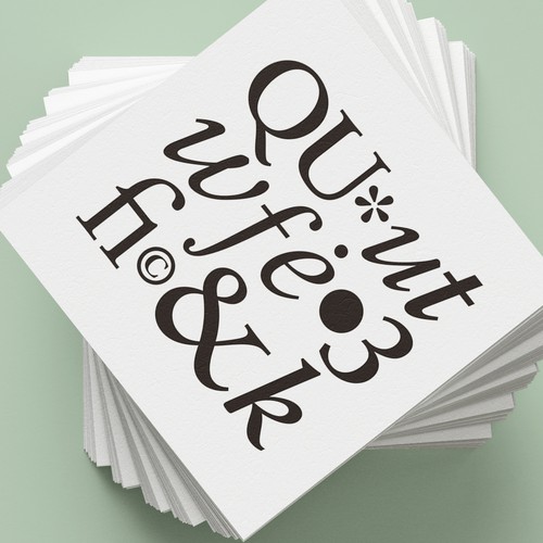 Sabon — Typographic Card Series