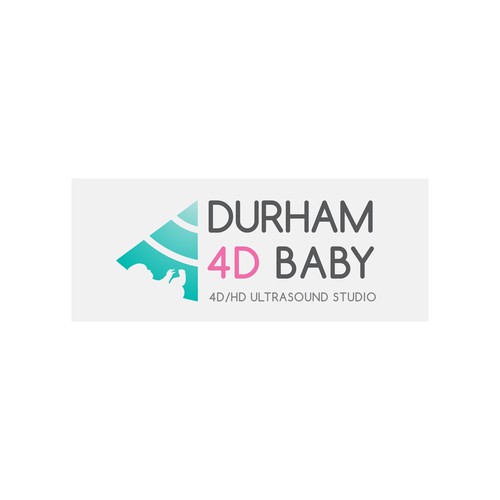 Logo for ultrasound baby studio.