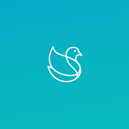 Pigeon logo for IoT Tech Startup!