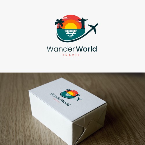 logo concept for a start up in the travel industry