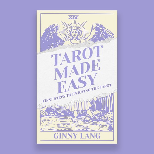 Tarot card book cover