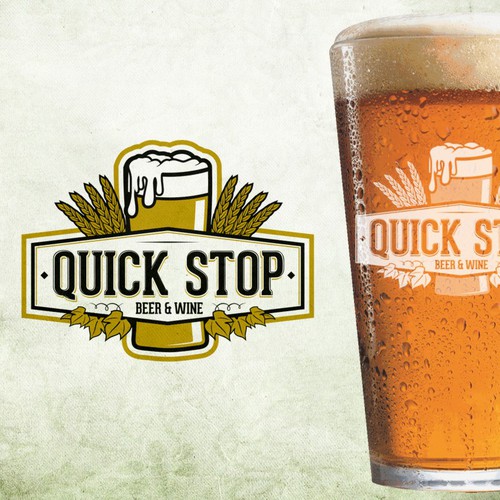 New logo wanted for Quick Stop Beer & Wine