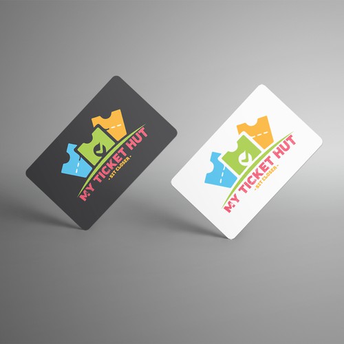 Ticket logo design