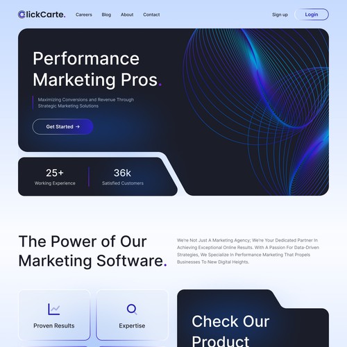 ClickCartel // Website