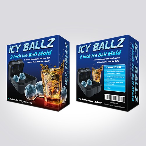 ICE BALL MOLD PACKAGE.