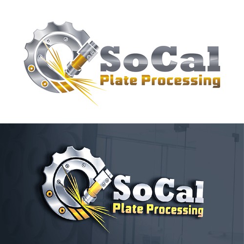 large plate processing machine
