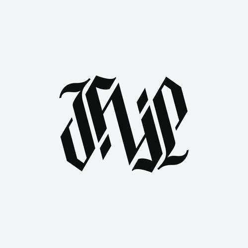 Ambigram logo that says "flip"