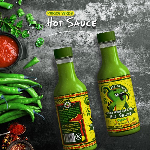 label for Mexican hot sauce