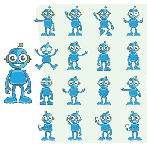 Robot mascot