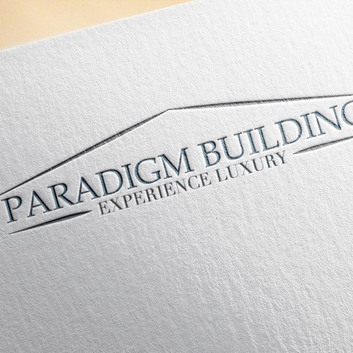 Sophisticated and simple logo for home builder 