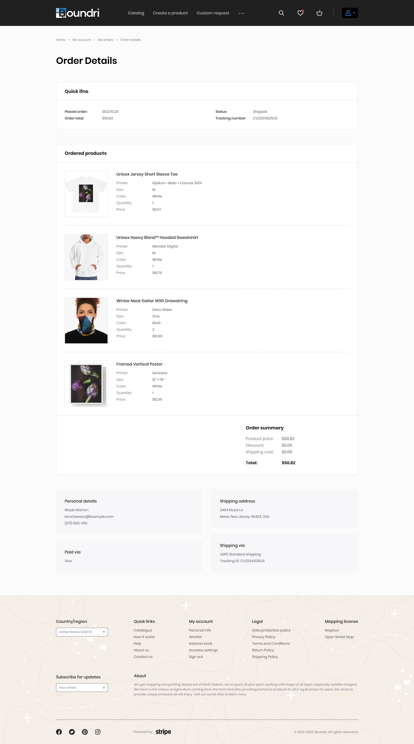 Boundri Mapping UI Design #2