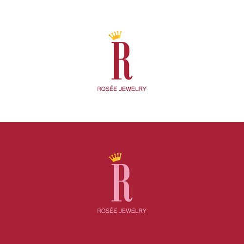 Feminine logo concept for jewelry store