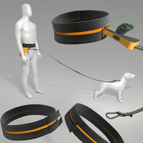 HANDS FREE DOG LEASH