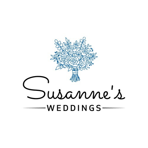 Susanne's Weddings Logo Design