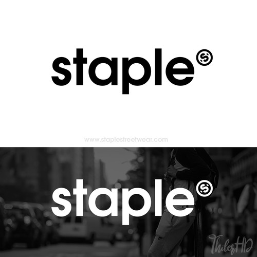 Bold logo concept for streetwear brand