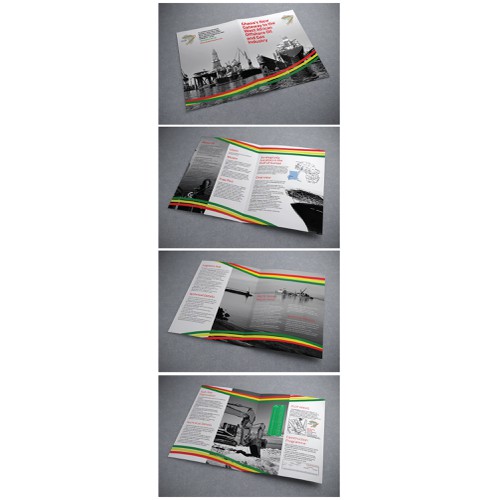 corporate brochure for port development