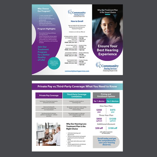 Hearing Instrument Treatment Program - BROCHURE