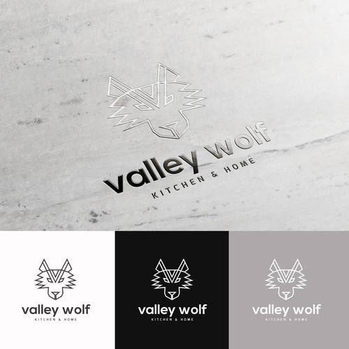 Valley Wolf Logo