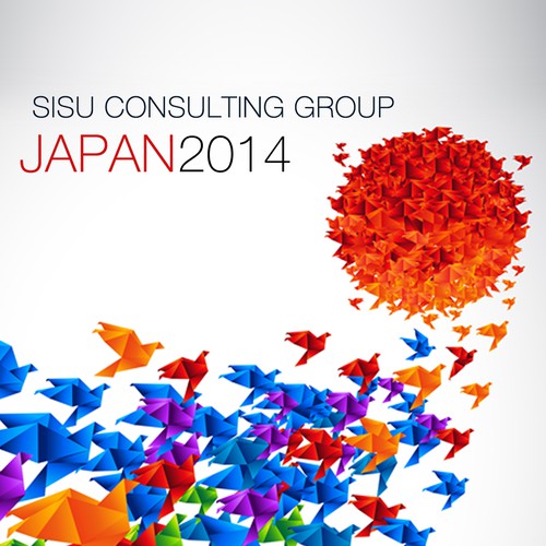 Design the cover for an Executive Japan Study Tour for a global consulting company!