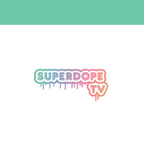 Sugary logo for kid's tv-show company