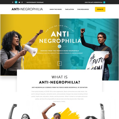 Alta Humanitarian Group Website Design