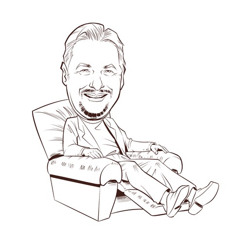 Premium Executive Caricature & Custom Team Avatar for Startups