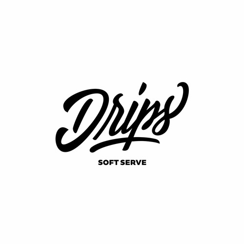 Soft Serve Ice Cream Shop Needs Logo That Incorporates Dripping Graffitti Art