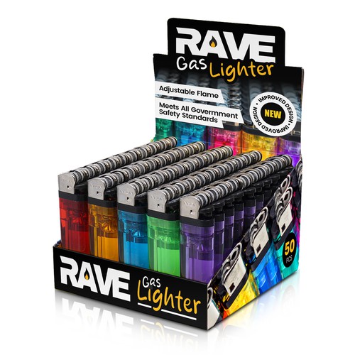 Tave Gas Lighter Package Design