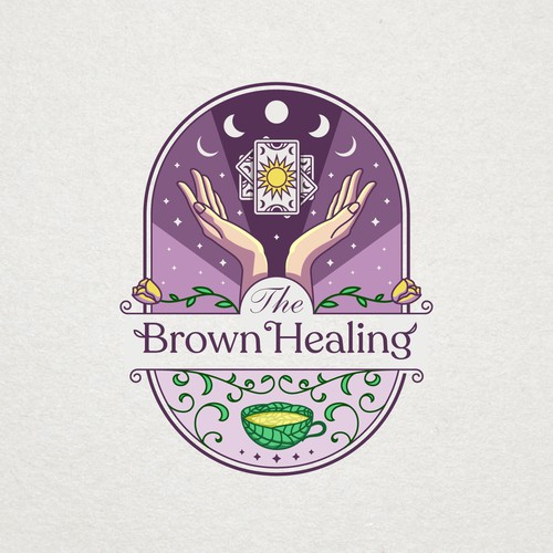 Logo concept for a healer