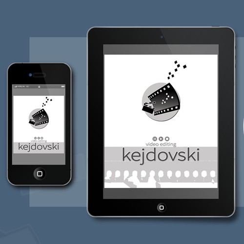Logo for video editing service